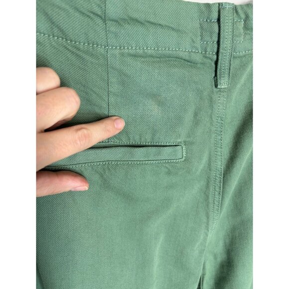 NWT Mother The Pleated Chute Prep Ankle Pants Parachute Flood-sz 29 - Picture 2 of 13
